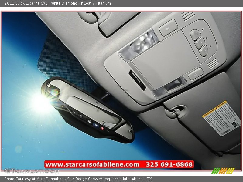 White Diamond TriCoat / Titanium 2011 Buick Lucerne CXL