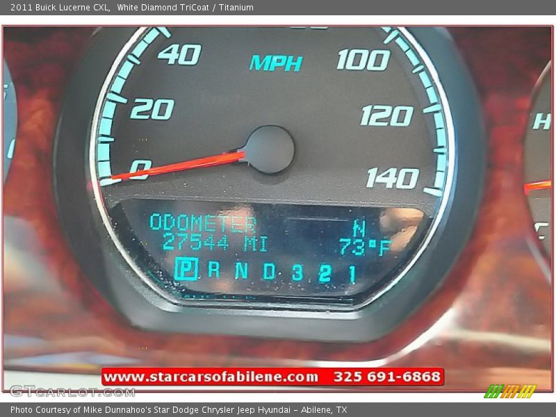 White Diamond TriCoat / Titanium 2011 Buick Lucerne CXL