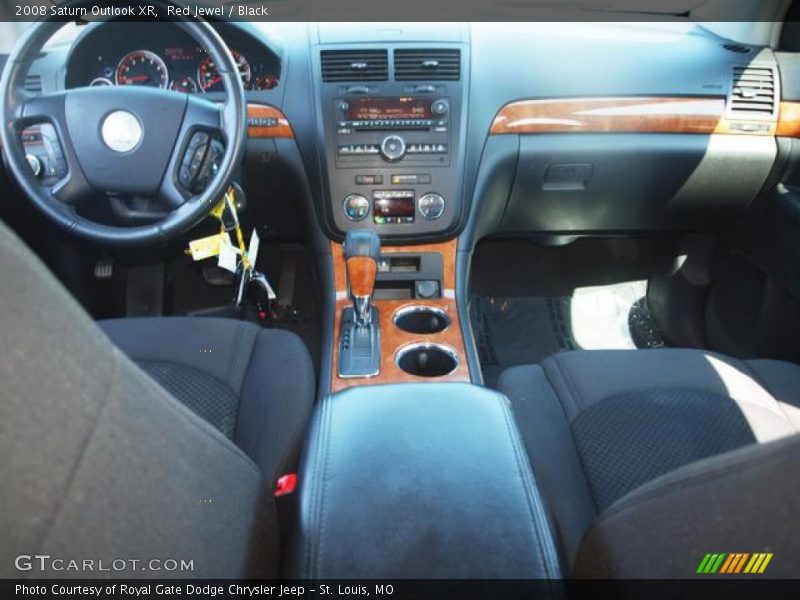 Red Jewel / Black 2008 Saturn Outlook XR