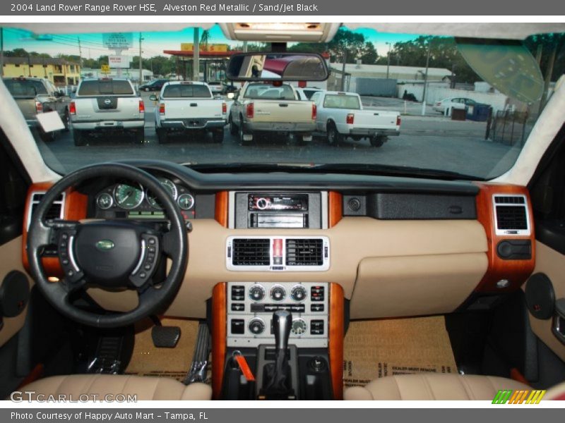 Alveston Red Metallic / Sand/Jet Black 2004 Land Rover Range Rover HSE