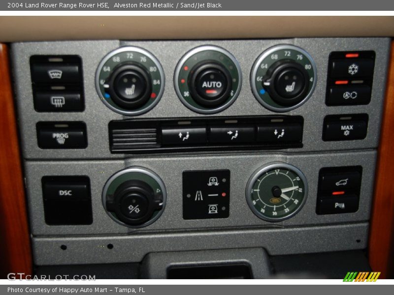 Alveston Red Metallic / Sand/Jet Black 2004 Land Rover Range Rover HSE