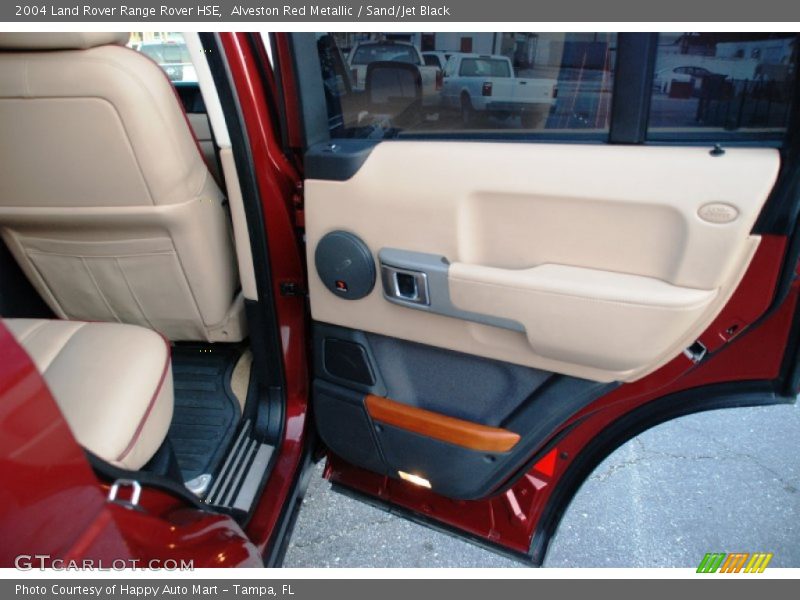 Alveston Red Metallic / Sand/Jet Black 2004 Land Rover Range Rover HSE