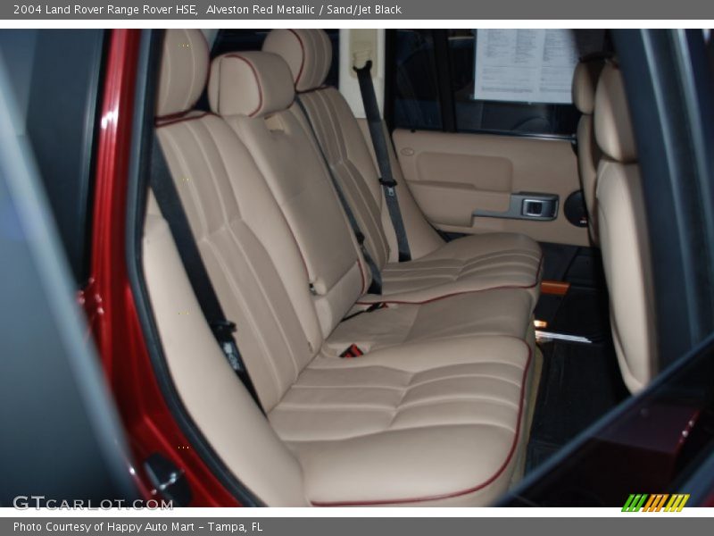 Alveston Red Metallic / Sand/Jet Black 2004 Land Rover Range Rover HSE