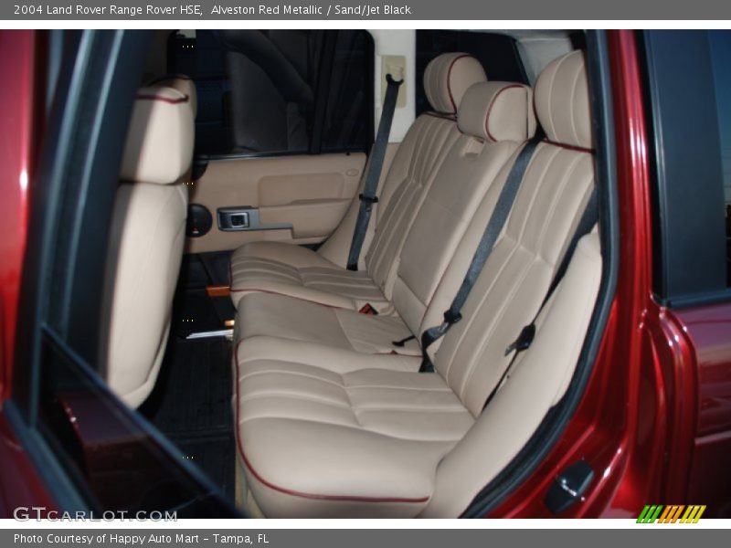 Alveston Red Metallic / Sand/Jet Black 2004 Land Rover Range Rover HSE