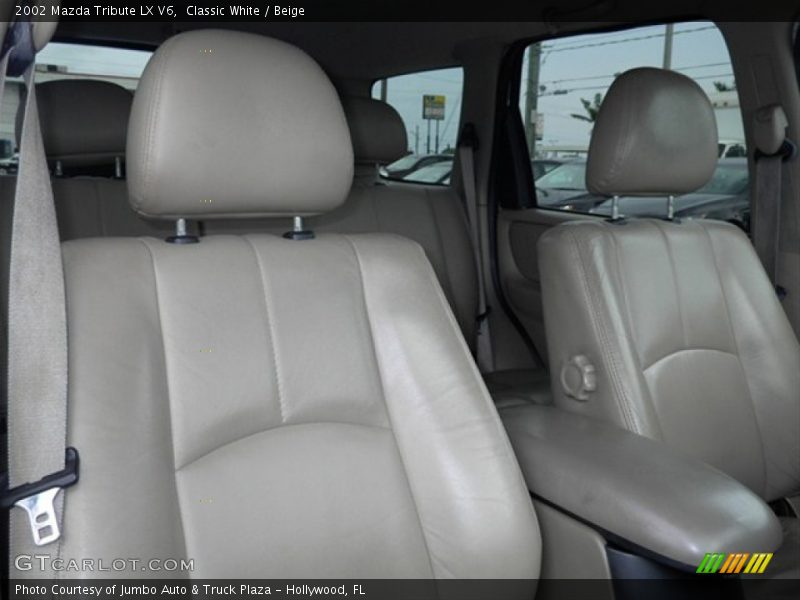 Classic White / Beige 2002 Mazda Tribute LX V6