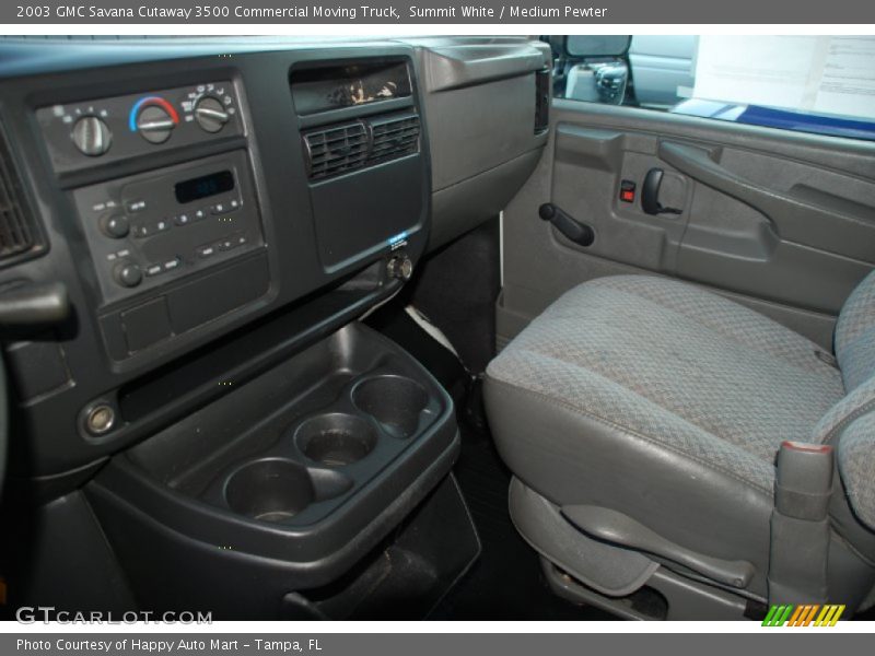 Summit White / Medium Pewter 2003 GMC Savana Cutaway 3500 Commercial Moving Truck