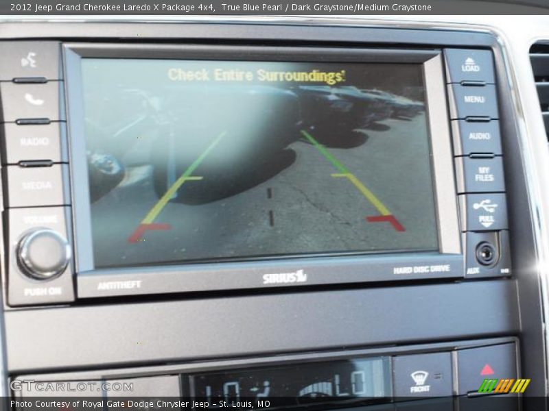 True Blue Pearl / Dark Graystone/Medium Graystone 2012 Jeep Grand Cherokee Laredo X Package 4x4