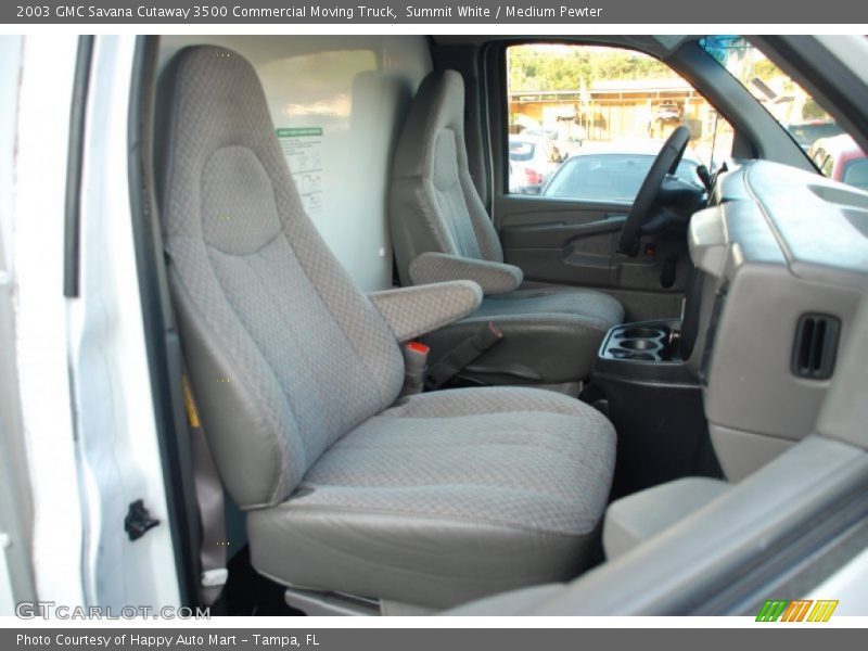 Summit White / Medium Pewter 2003 GMC Savana Cutaway 3500 Commercial Moving Truck