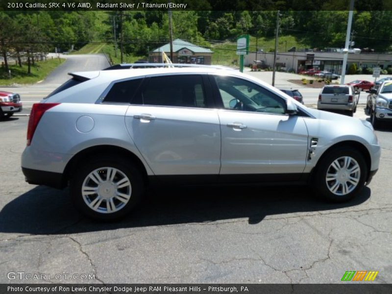 Radiant Silver / Titanium/Ebony 2010 Cadillac SRX 4 V6 AWD