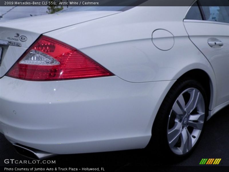 Arctic White / Cashmere 2009 Mercedes-Benz CLS 550