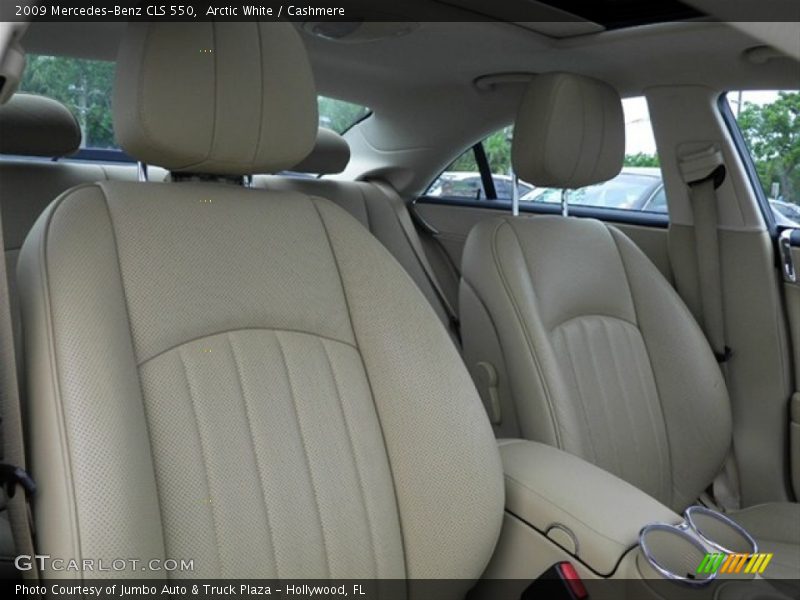 Arctic White / Cashmere 2009 Mercedes-Benz CLS 550