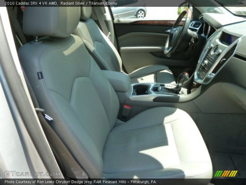 Radiant Silver / Titanium/Ebony 2010 Cadillac SRX 4 V6 AWD