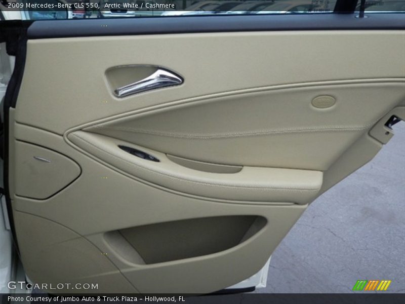 Arctic White / Cashmere 2009 Mercedes-Benz CLS 550