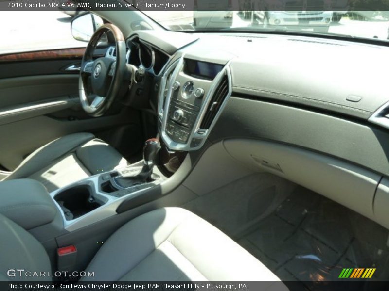 Radiant Silver / Titanium/Ebony 2010 Cadillac SRX 4 V6 AWD
