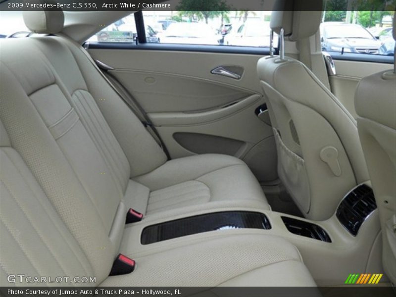Arctic White / Cashmere 2009 Mercedes-Benz CLS 550