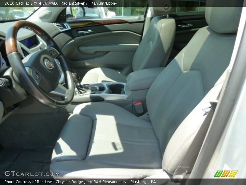Radiant Silver / Titanium/Ebony 2010 Cadillac SRX 4 V6 AWD