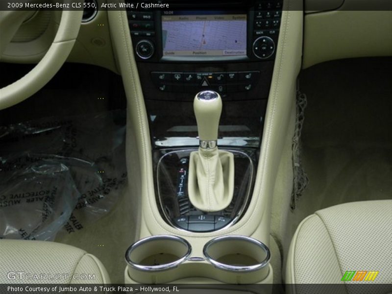 Arctic White / Cashmere 2009 Mercedes-Benz CLS 550