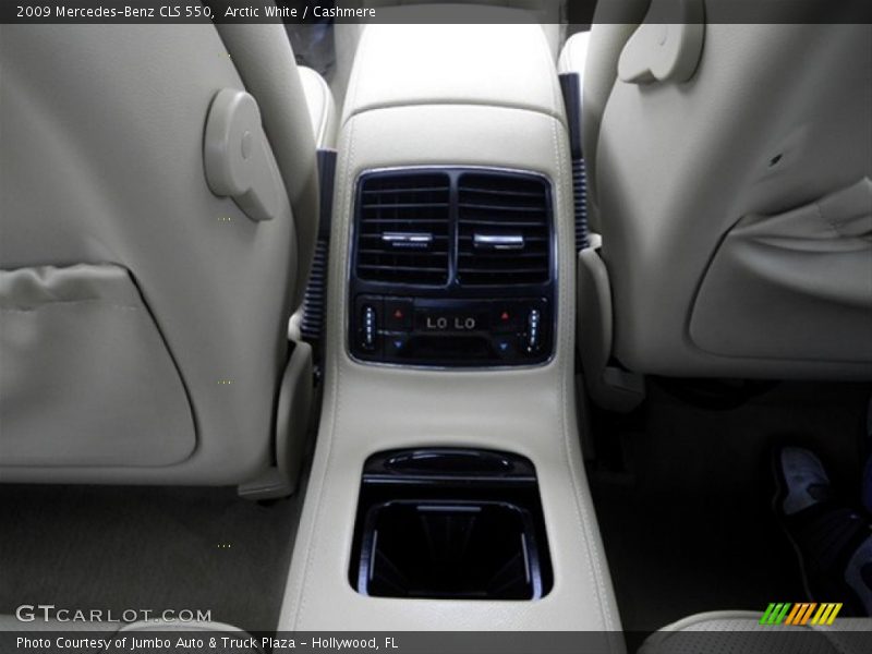Arctic White / Cashmere 2009 Mercedes-Benz CLS 550