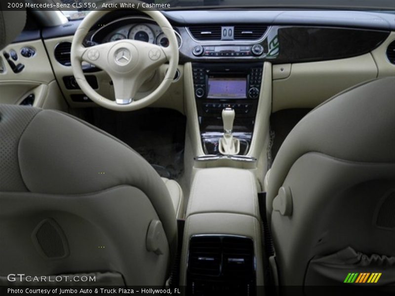Arctic White / Cashmere 2009 Mercedes-Benz CLS 550