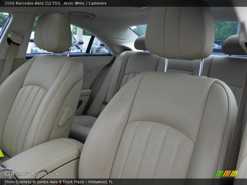 Arctic White / Cashmere 2009 Mercedes-Benz CLS 550