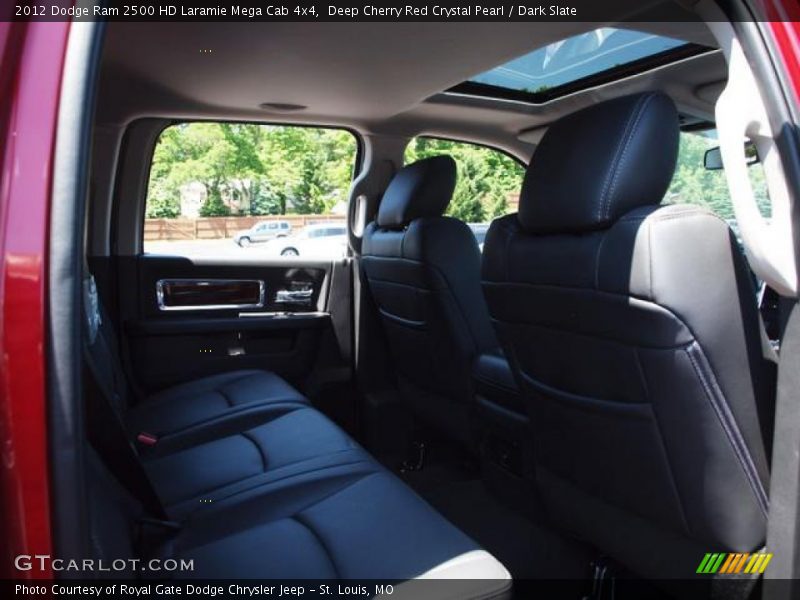 Deep Cherry Red Crystal Pearl / Dark Slate 2012 Dodge Ram 2500 HD Laramie Mega Cab 4x4