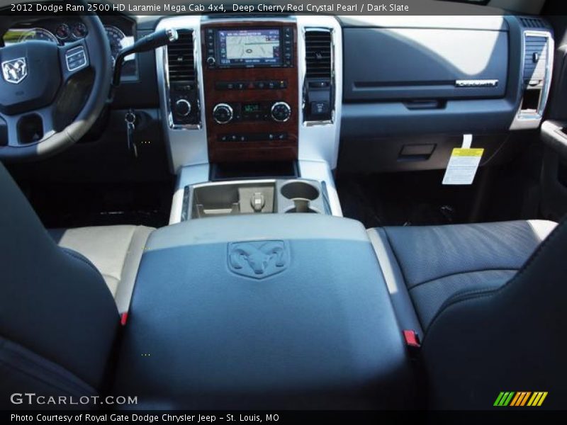 Deep Cherry Red Crystal Pearl / Dark Slate 2012 Dodge Ram 2500 HD Laramie Mega Cab 4x4