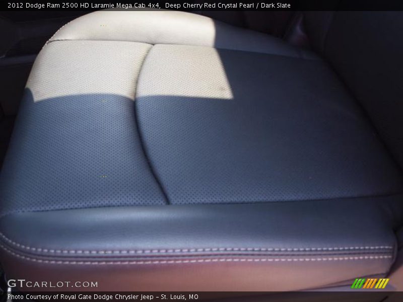 Deep Cherry Red Crystal Pearl / Dark Slate 2012 Dodge Ram 2500 HD Laramie Mega Cab 4x4