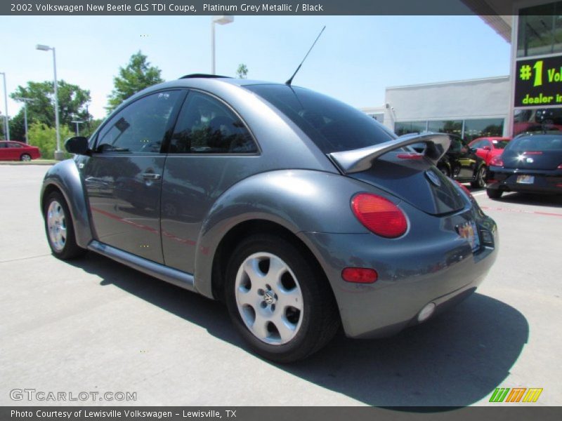 Platinum Grey Metallic / Black 2002 Volkswagen New Beetle GLS TDI Coupe