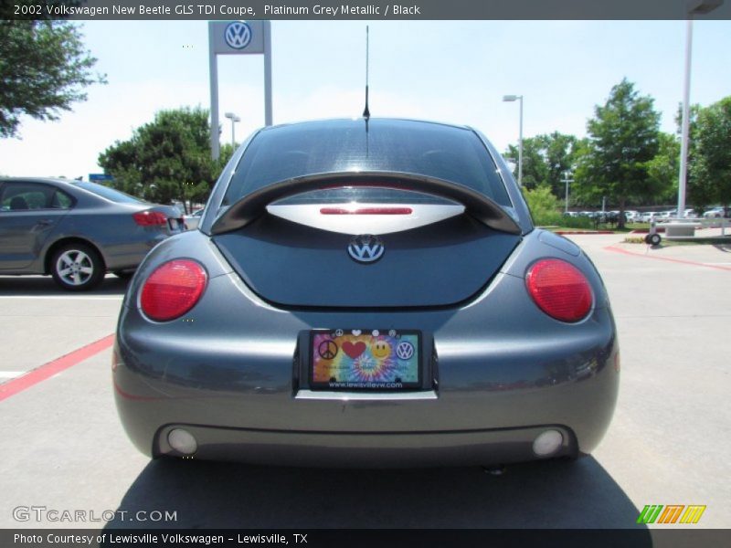 Platinum Grey Metallic / Black 2002 Volkswagen New Beetle GLS TDI Coupe