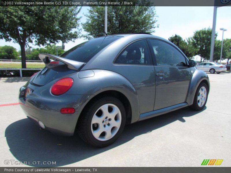 Platinum Grey Metallic / Black 2002 Volkswagen New Beetle GLS TDI Coupe