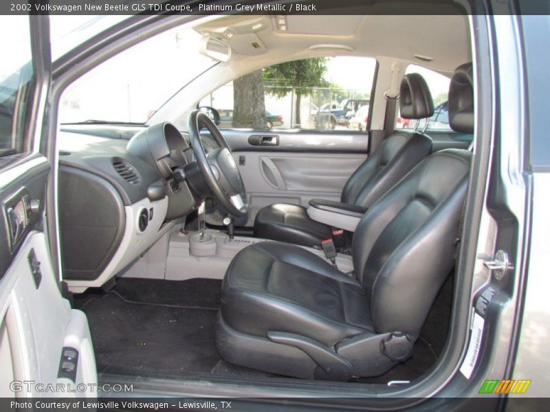 Platinum Grey Metallic / Black 2002 Volkswagen New Beetle GLS TDI Coupe