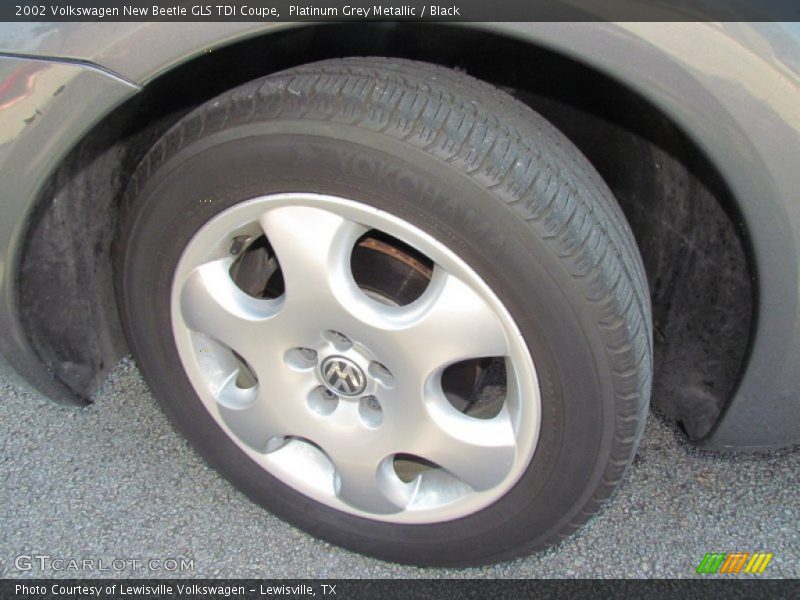 Platinum Grey Metallic / Black 2002 Volkswagen New Beetle GLS TDI Coupe