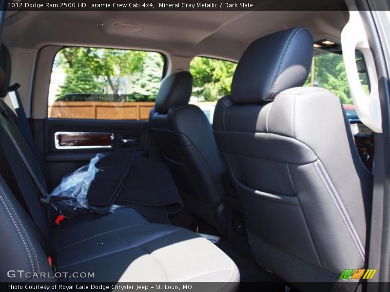 Mineral Gray Metallic / Dark Slate 2012 Dodge Ram 2500 HD Laramie Crew Cab 4x4