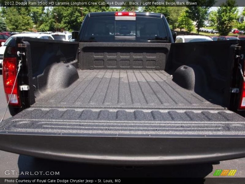 Black / Light Pebble Beige/Bark Brown 2012 Dodge Ram 3500 HD Laramie Longhorn Crew Cab 4x4 Dually