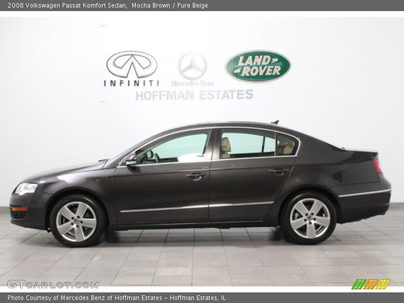 Mocha Brown / Pure Beige 2008 Volkswagen Passat Komfort Sedan