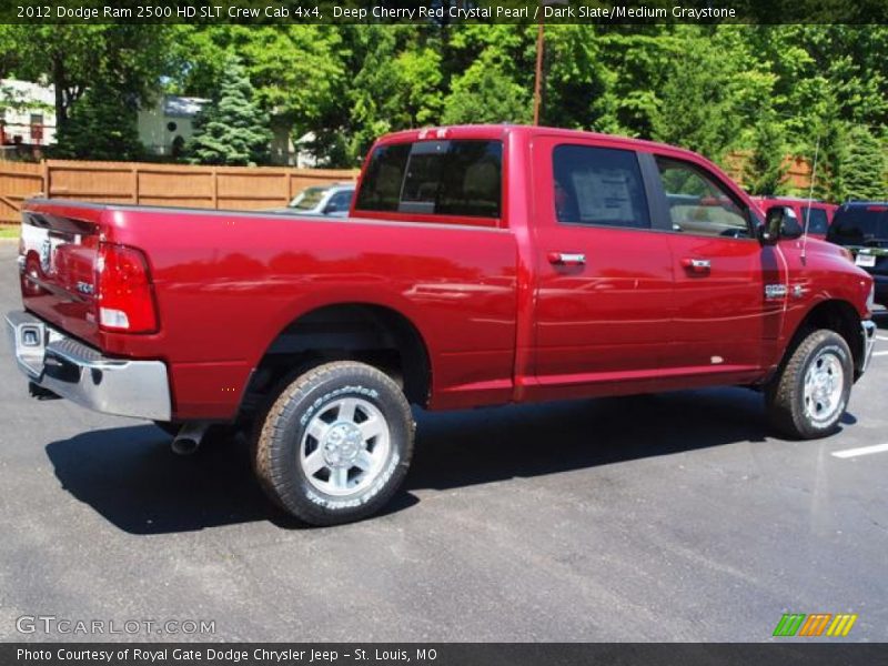 Deep Cherry Red Crystal Pearl / Dark Slate/Medium Graystone 2012 Dodge Ram 2500 HD SLT Crew Cab 4x4