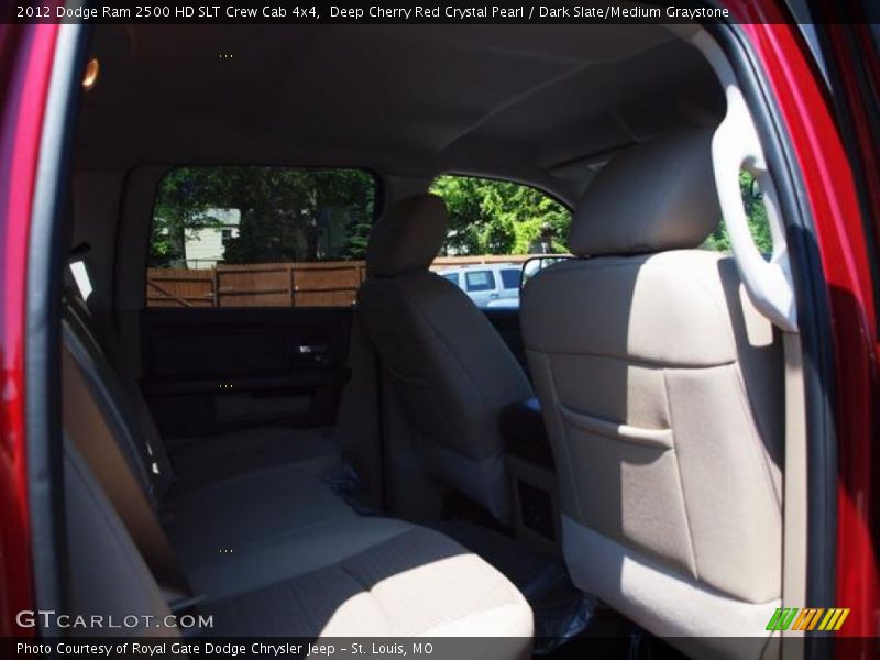 Deep Cherry Red Crystal Pearl / Dark Slate/Medium Graystone 2012 Dodge Ram 2500 HD SLT Crew Cab 4x4