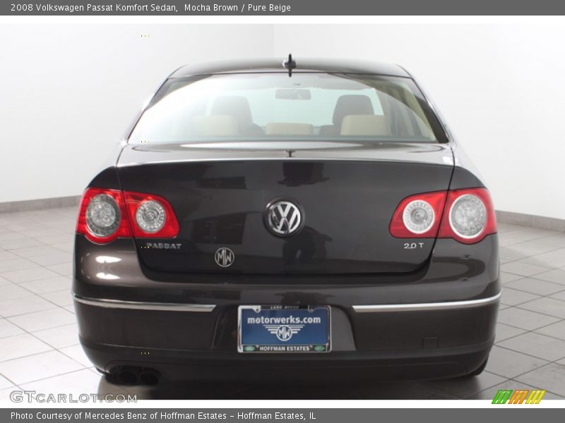Mocha Brown / Pure Beige 2008 Volkswagen Passat Komfort Sedan