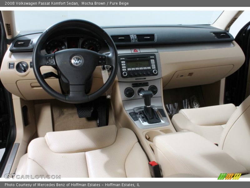 Mocha Brown / Pure Beige 2008 Volkswagen Passat Komfort Sedan