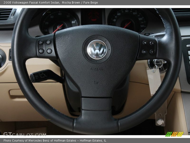 Mocha Brown / Pure Beige 2008 Volkswagen Passat Komfort Sedan