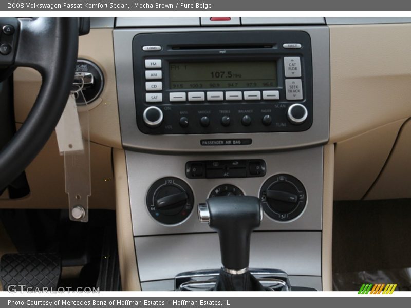 Mocha Brown / Pure Beige 2008 Volkswagen Passat Komfort Sedan