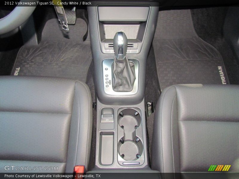 Candy White / Black 2012 Volkswagen Tiguan SE