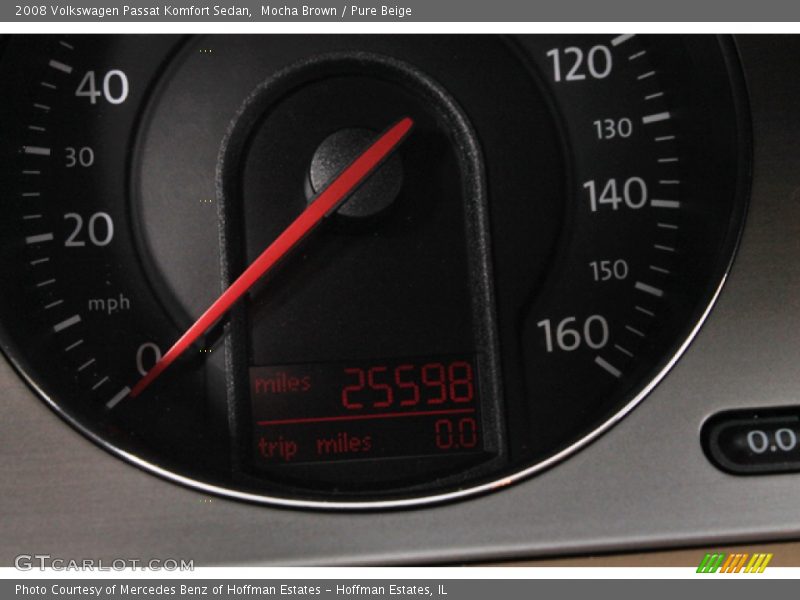 Mocha Brown / Pure Beige 2008 Volkswagen Passat Komfort Sedan