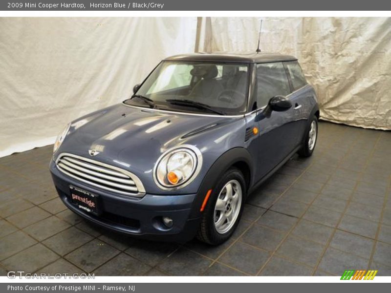 Horizon Blue / Black/Grey 2009 Mini Cooper Hardtop