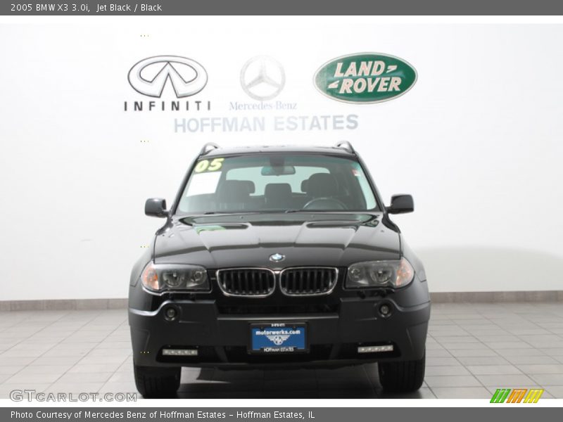 Jet Black / Black 2005 BMW X3 3.0i