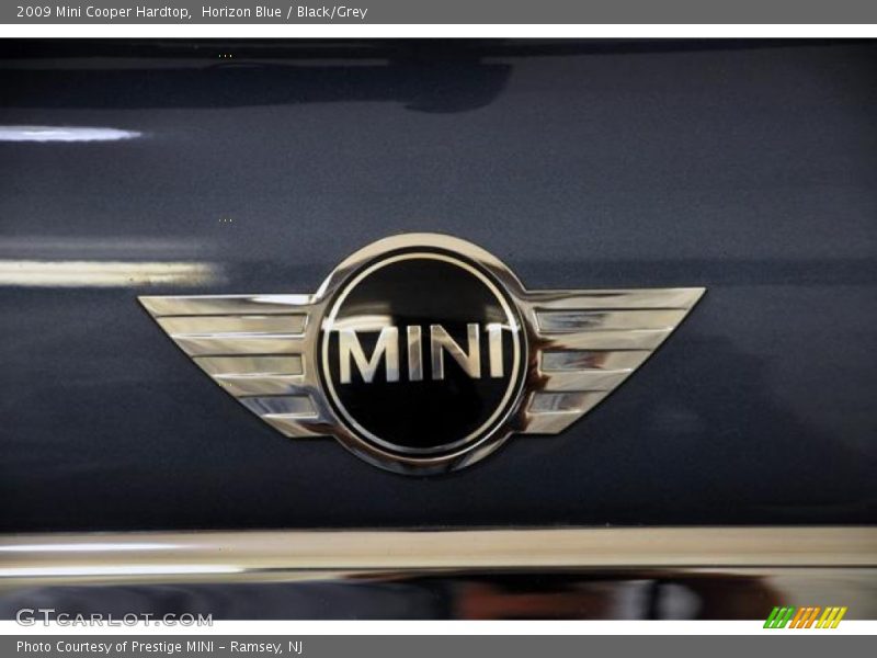 Horizon Blue / Black/Grey 2009 Mini Cooper Hardtop