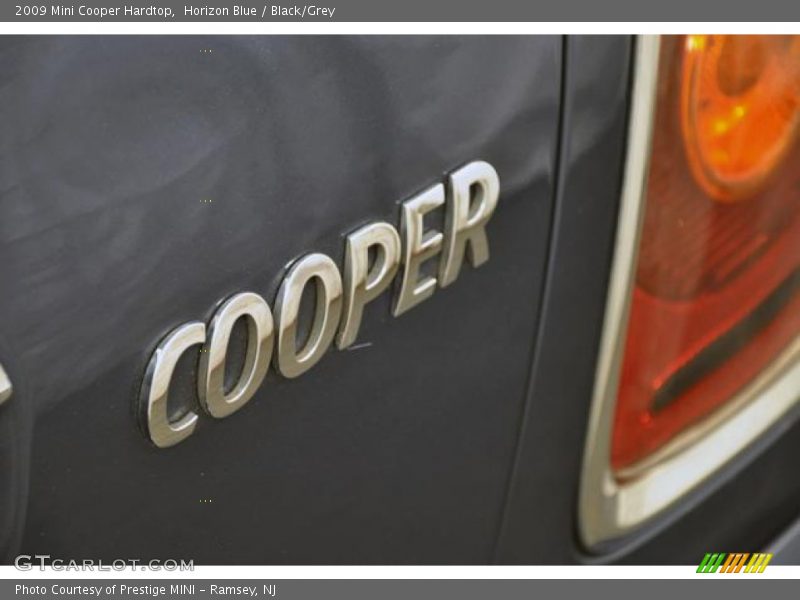 Horizon Blue / Black/Grey 2009 Mini Cooper Hardtop