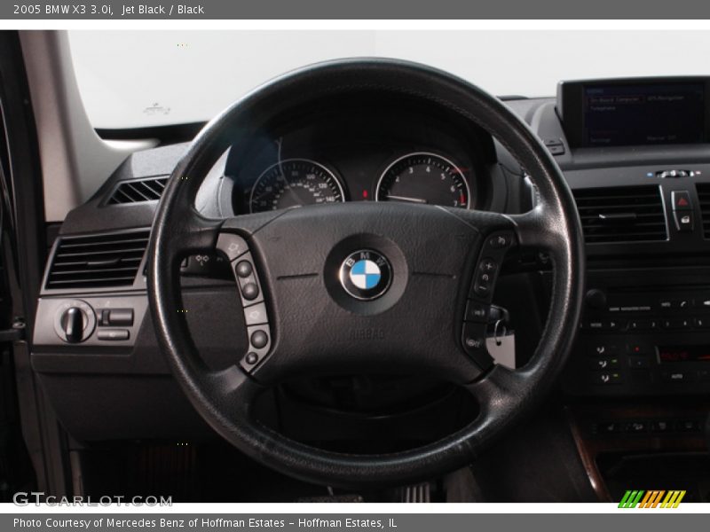 Jet Black / Black 2005 BMW X3 3.0i