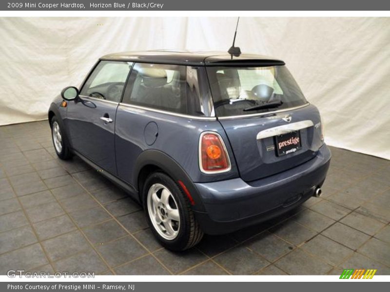 Horizon Blue / Black/Grey 2009 Mini Cooper Hardtop