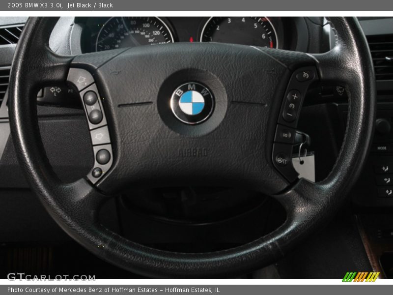 Jet Black / Black 2005 BMW X3 3.0i